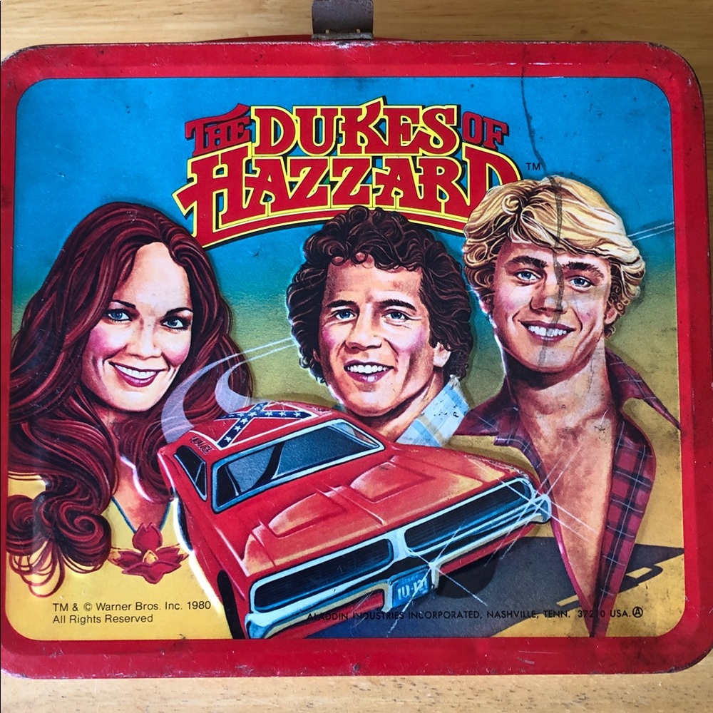The Dukes of Hazzard 1980 rare Vintage Y2k collectible Lunchbox and thermos set - Picture 2 of 13